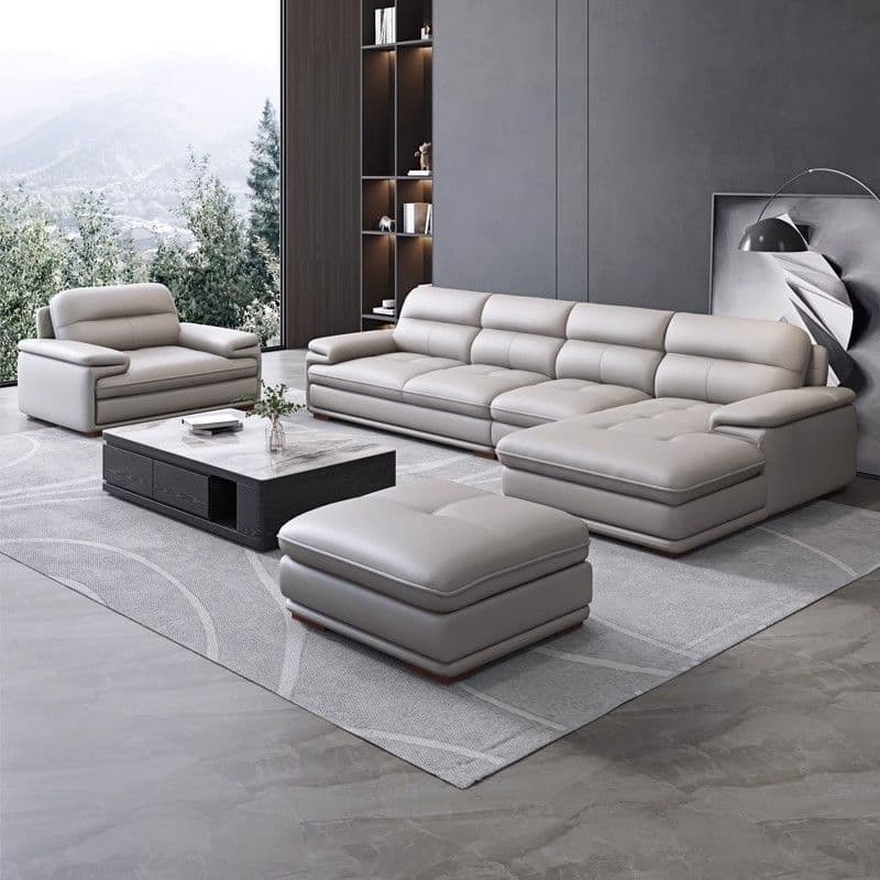 Straight Convertible Sofa for 5/1-Seater with Horizontal Orientation - image 3