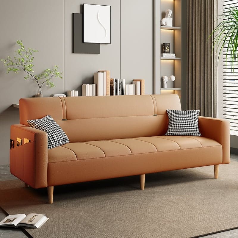 Grey/Olive Green/Azure Pu Leather Loveseat/Sofa Couch with Armrest - image 10