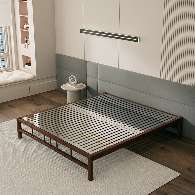 Solid Color Stainless Steel Platform Bed for Bedroom - image 5