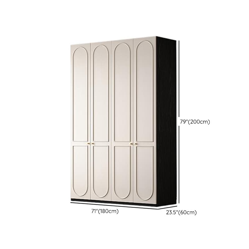 Chalk Casual Wooden Independent Almirah with Soft Close Drawer, Soft Close Door, and Interior Shelves - image 10