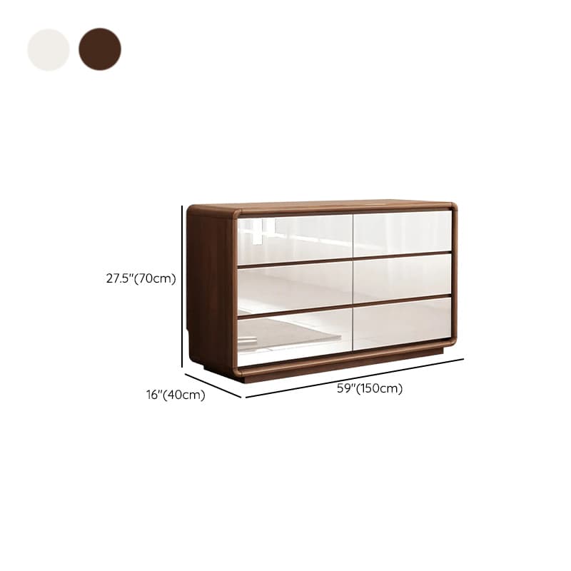 Modish Raw Wood Square Double Dresser/Bachelor Chest/Wardrobe Chest with 6 Drawers/7 Drawers/5 Drawers in Horizontal/Vertical Orientation - image 19