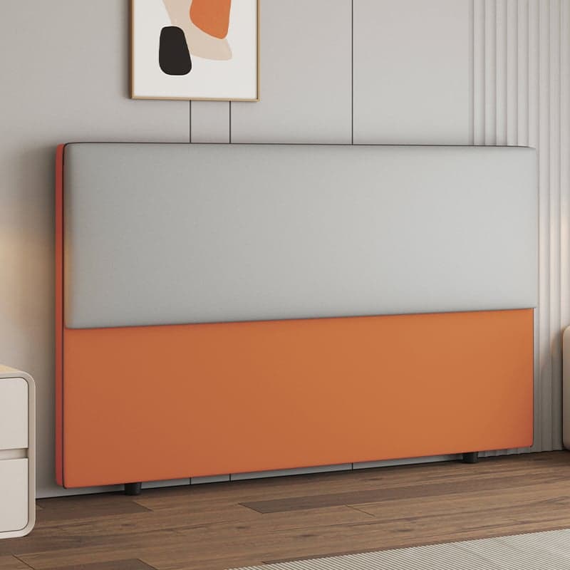 Modern Simple Style Panel Headboard in Wood with No Distressing, Rectangle Shape for King/Queen/Full Bed, Featuring Sponge Upholstery and Standard Height - image 8