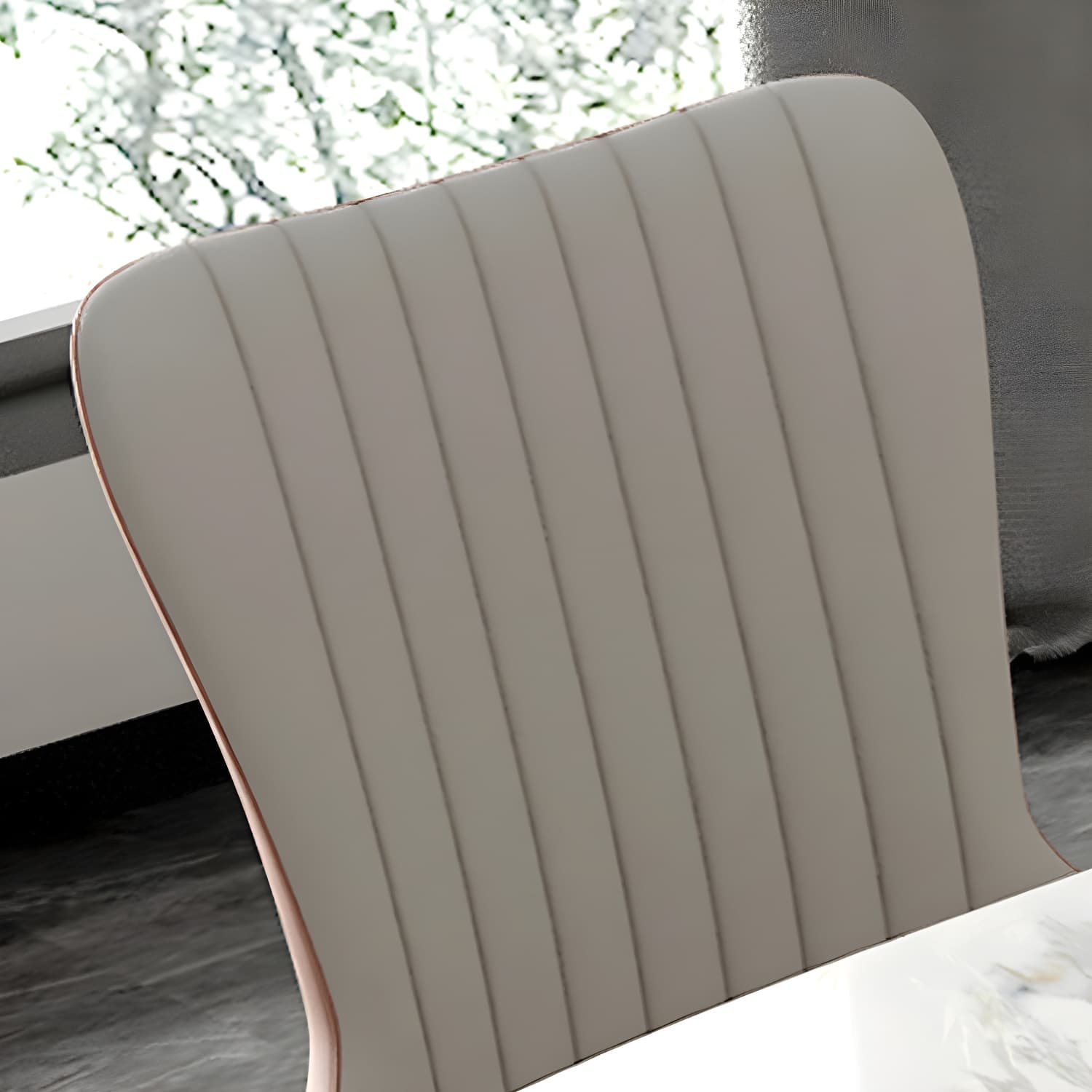 Glam 1/4/5/7 Pieces Rectangle Dinette Set with Sintered Stone Scalable Dining Table Set - image 7