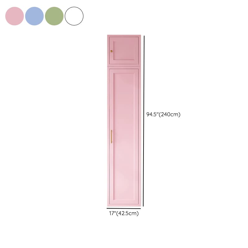 Modern Metal Rectangular Lacquered Accent Cabinet with Adjustable Shelves and No Drawers - image 15