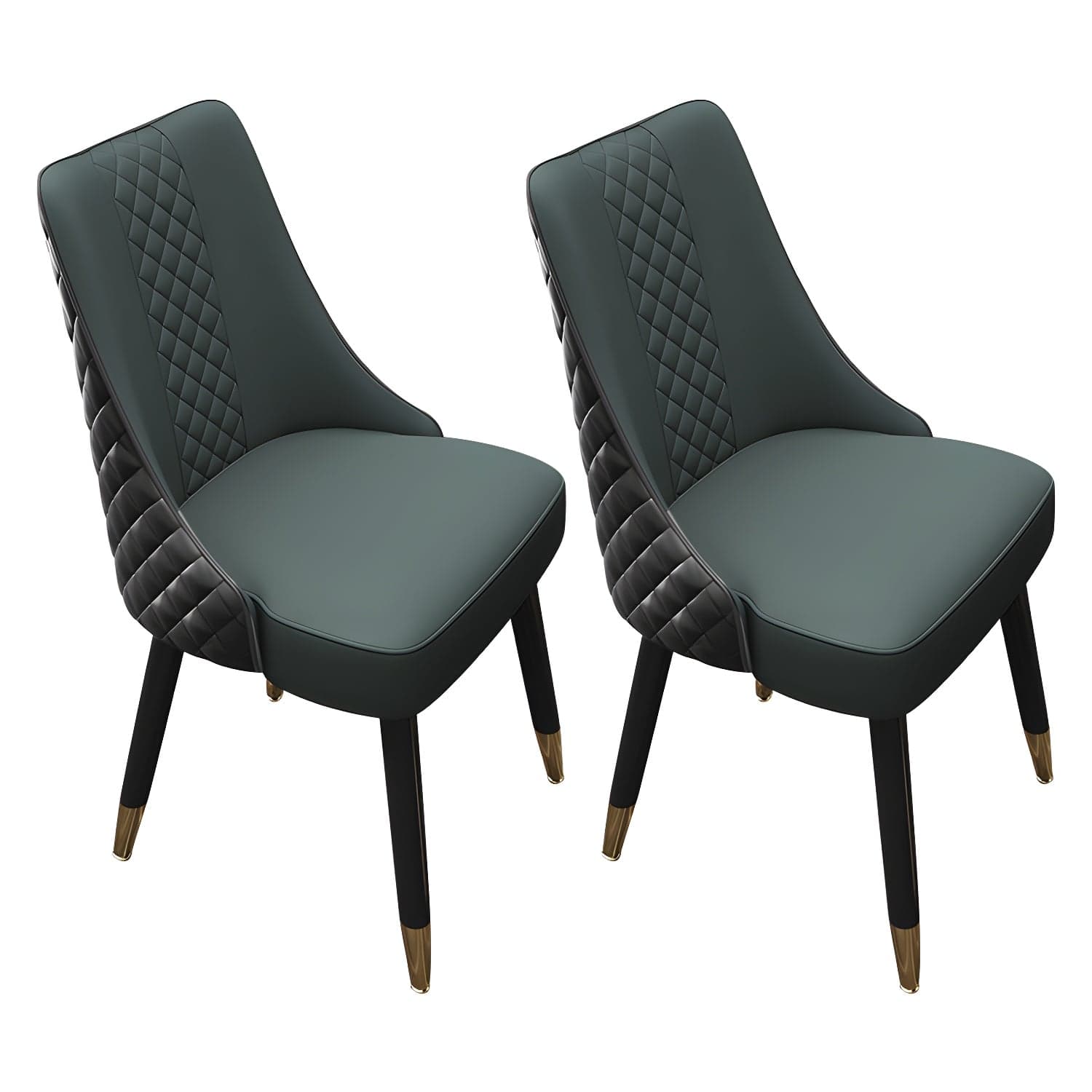 Scandinavian Style Wood Side Dining Chairs Dining Room Solid Back Chair - image 3