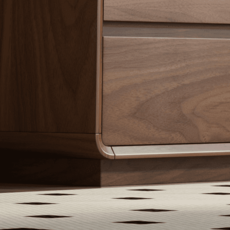 Cocoa Simplistic Bleached Wood Double Dresser/Lingerie Chest with 6/9/5 Drawers, Horizontal/Vertical Orientation - image 4