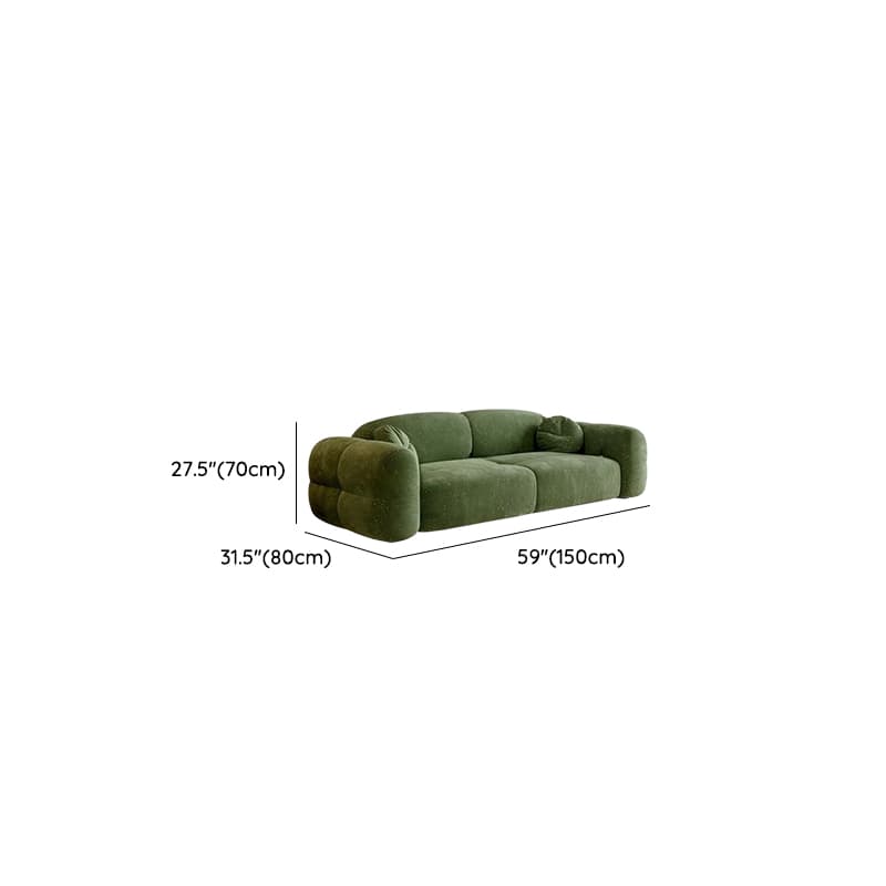 Versatile Black/Light Gray/Sage Standard Sofa/Loveseat with Arm and Concealed Support - image 15