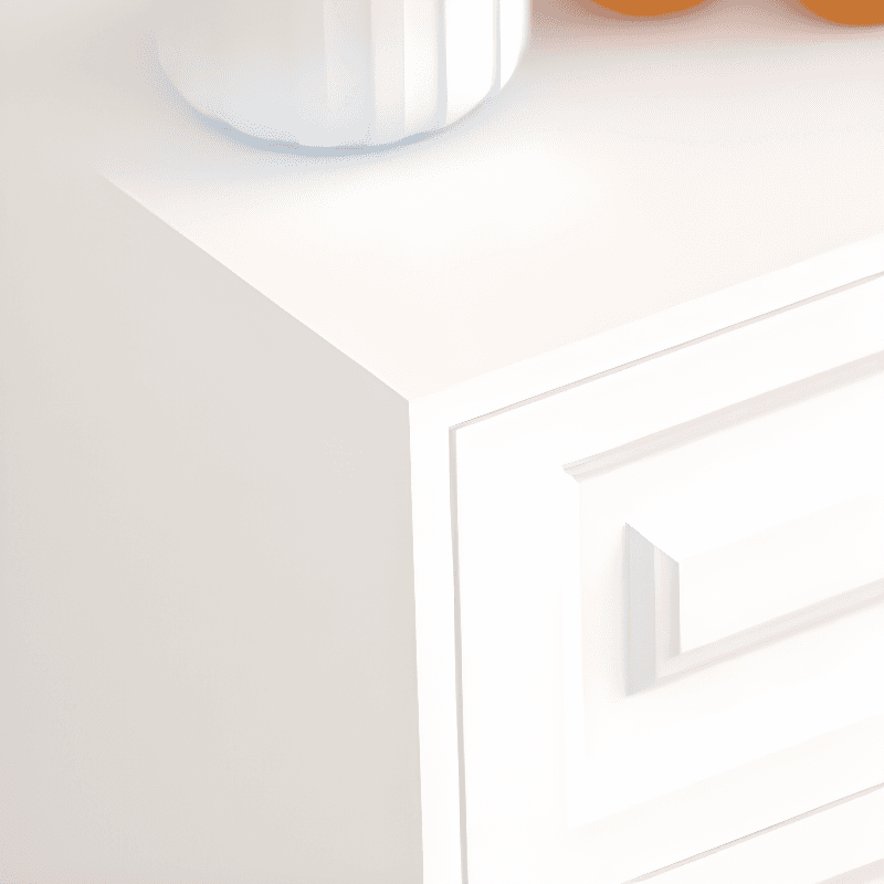 White Simple Iron Lingerie Chest/Bachelor Chest with 5/4/3 Drawers in Vertical/Horizontal Orientation - image 4