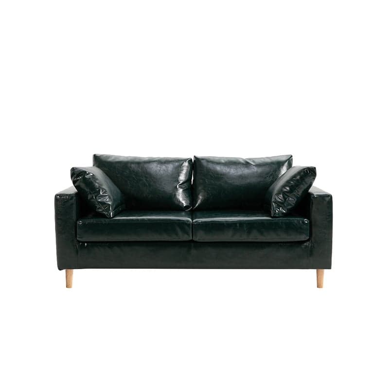 Contemporary Beige/Khaki/Gray Solid Color Standard Sofa with Storage, Wide Pillow Back and Square Arm - image 3