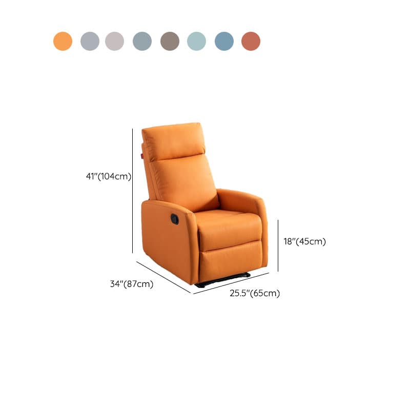 Ergonomic Rotatable Stationary Living Room Rocking Chair with Back - image 19