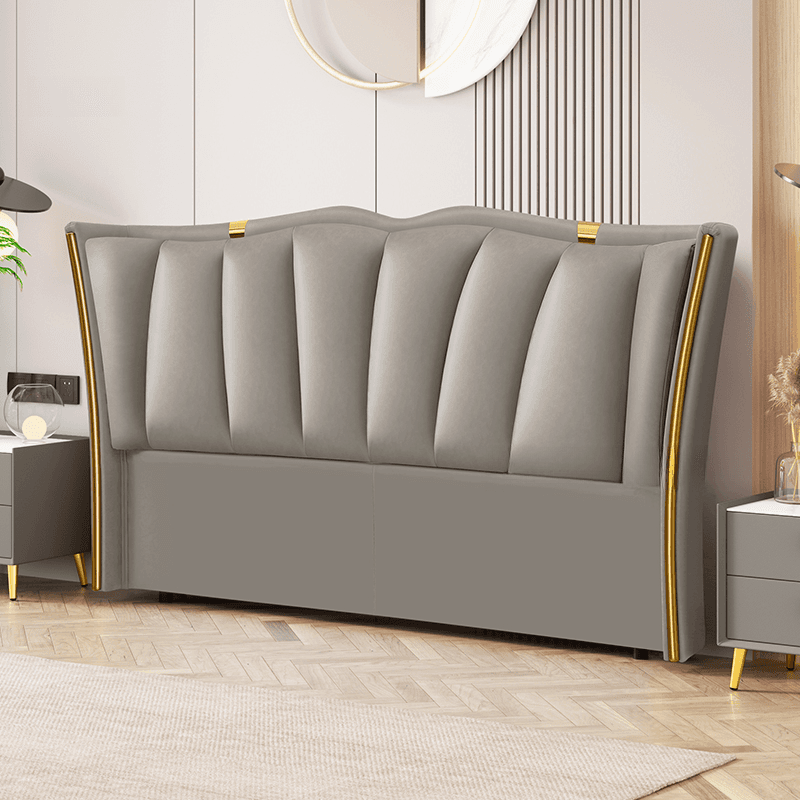 Luxurious Free-standing Standard Full(54"W x 75"L)/Twin(38"W x 75"L) Camelback Panel No Distressing With Legs in Timber - image 7