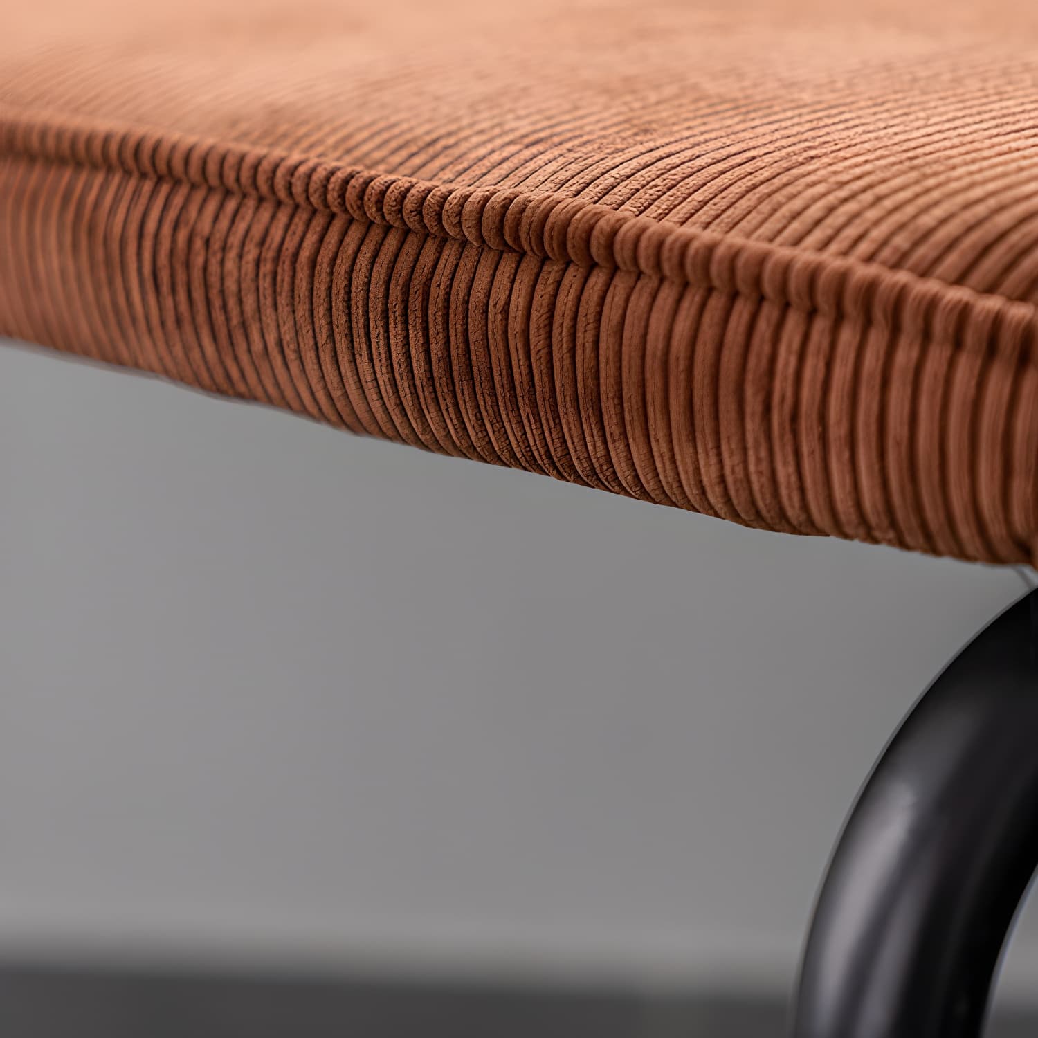 Contemporary Style Dining Chairs Armless Open Back Chairs with Metal Legs - image 12