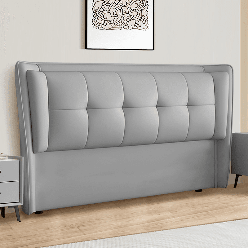 Standard（36-55“） Free-standing Standard Rectangular Full(54"W x 75"L) Stitch-tufted Wingback Headboard with Timber Frame and Sponge Filing - image 6