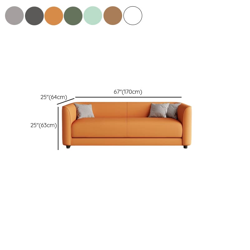 Tear Resistant Sofa Couch/Loveseat in Pu with Grey/Olive Green/Coffee Upholstery - image 15