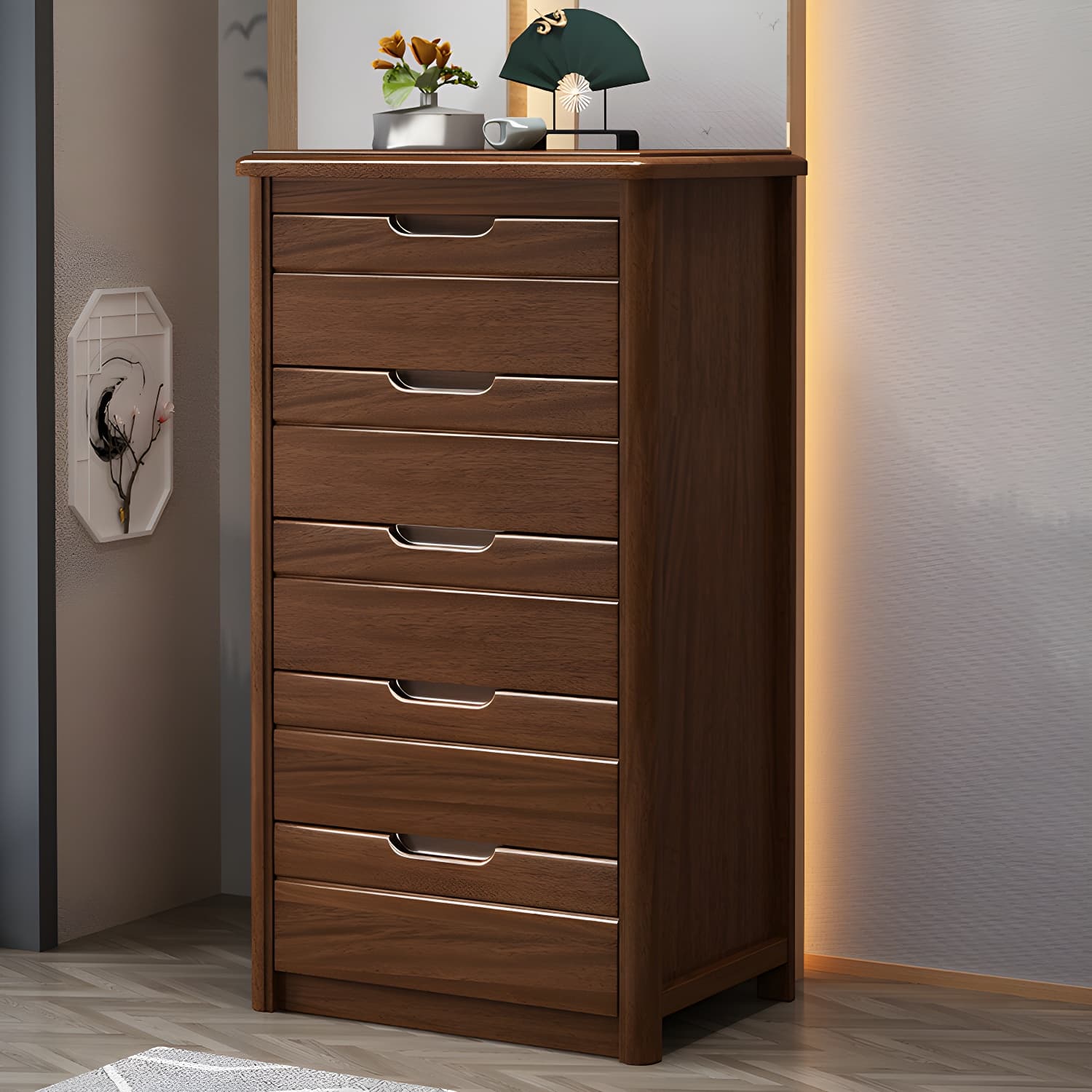 Wooden Lingerie Chest Modern Storage Chest with 3 / 4 / 5 Drawers - image 6