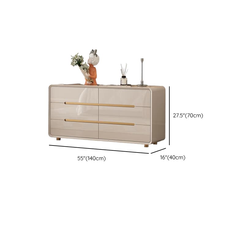 Modish Chalk Timber Horizontal/Vertical Console Dresser/Bachelor Chest/Wardrobe Chest with 6 Drawers/7 Drawers/3 Drawers - image 16