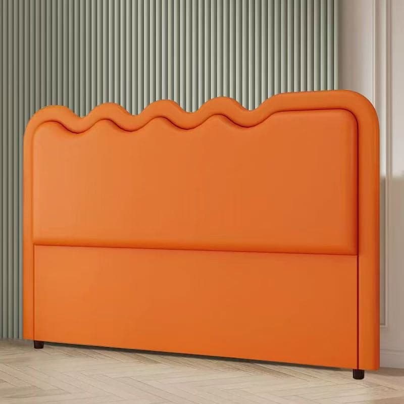 Modish Style Panel Headboard with No Distressing in Timber for King/Queen/Full Bed, Featuring Sponge Upholstery Fill, Free-standing Installation, and Standard Height - image 6