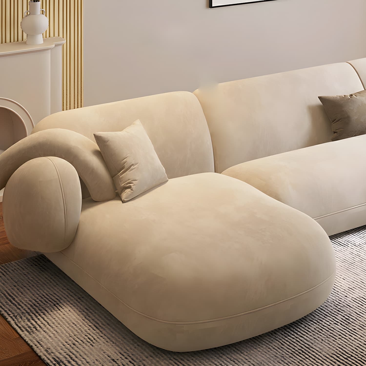Synthetic Sectionals Sofa Hardly Stone Breath Tide Creek Funny Damn Way House Lore Thunder - image 9