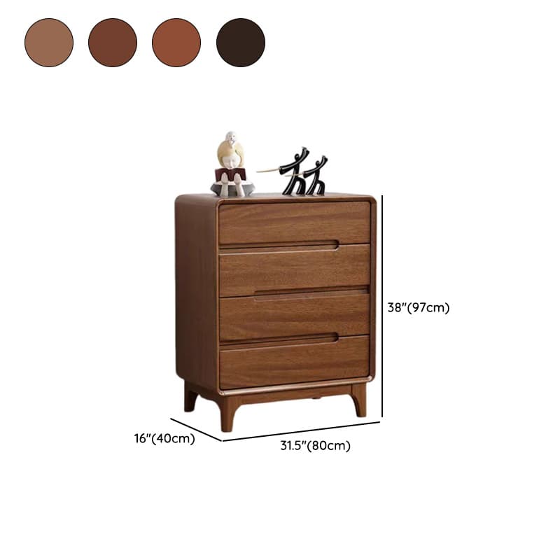 Trendy Walnut Wood Lingerie Chest/Double Dresser with 5/4/6 Drawers Vertical/Horizontal - image 17