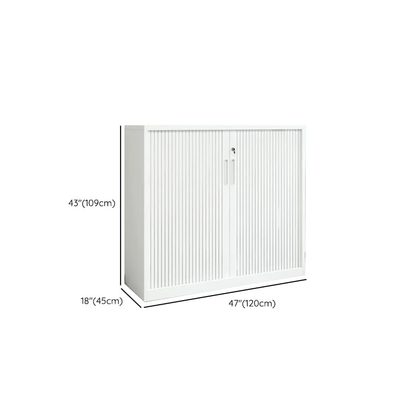 Steel Self-supporting Lockable Accent Cabinet with Sliding Door - image 21