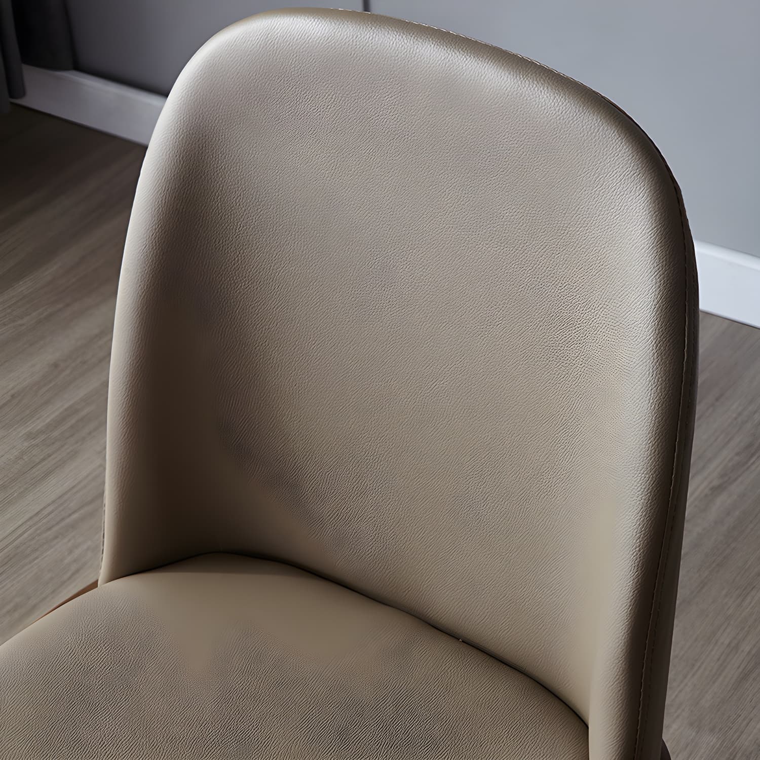 Industrial Home Leather Side Chair Matte Finish Parsons Dining Chair (Set of 2) - image 21