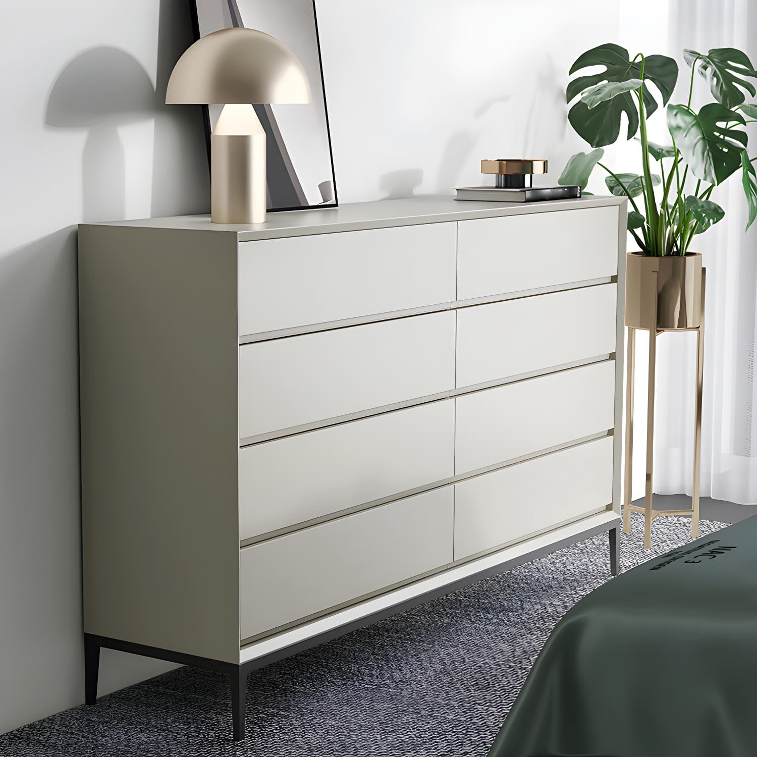 Minimalist Wood Double Dresser for Neat and Stylish Organizing - image 16