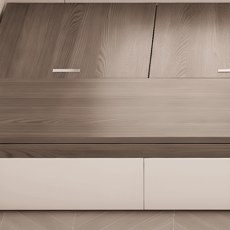 Solid Color Storage Included with 3 Storage Boxes for Bedroom - image 5