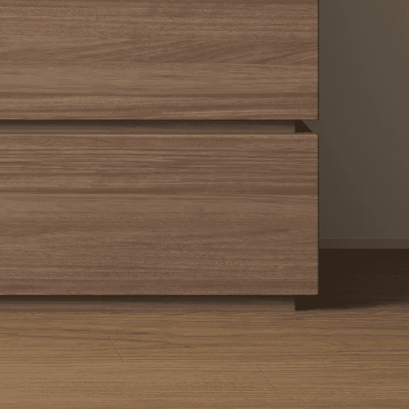 Modern Simple Style Timber Double Dresser/Semainier with 8 Drawers/5 Drawers, Vertical/Horizontal - image 10