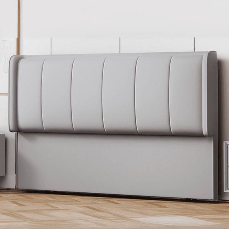 Modish Style Panel Headboard with No Distressing in Pine Wood, Rectangle Shape for Full/Queen Bed, Featuring Sponge Upholstery Fill and Standard Height - image 3