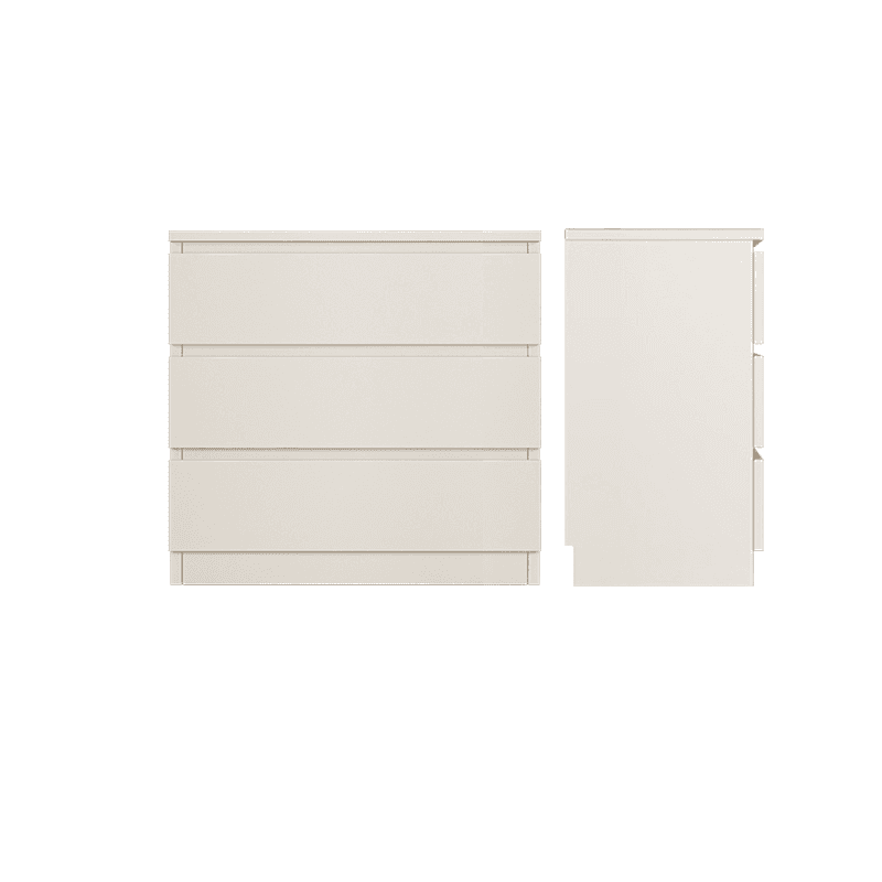 Trendy Composite Wood Double Dresser/Bachelor Chest/Lingerie Chest with 6/3/8 Drawers in Horizontal/Vertical Orientation