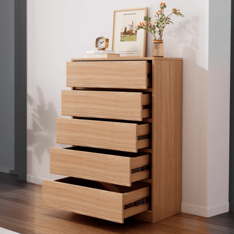 Natural Simplistic Natural Wood Double Dresser/Bachelor Chest/Lingerie Chest with 6/8/5 Drawers in Horizontal/Vertical Orientation - image 3