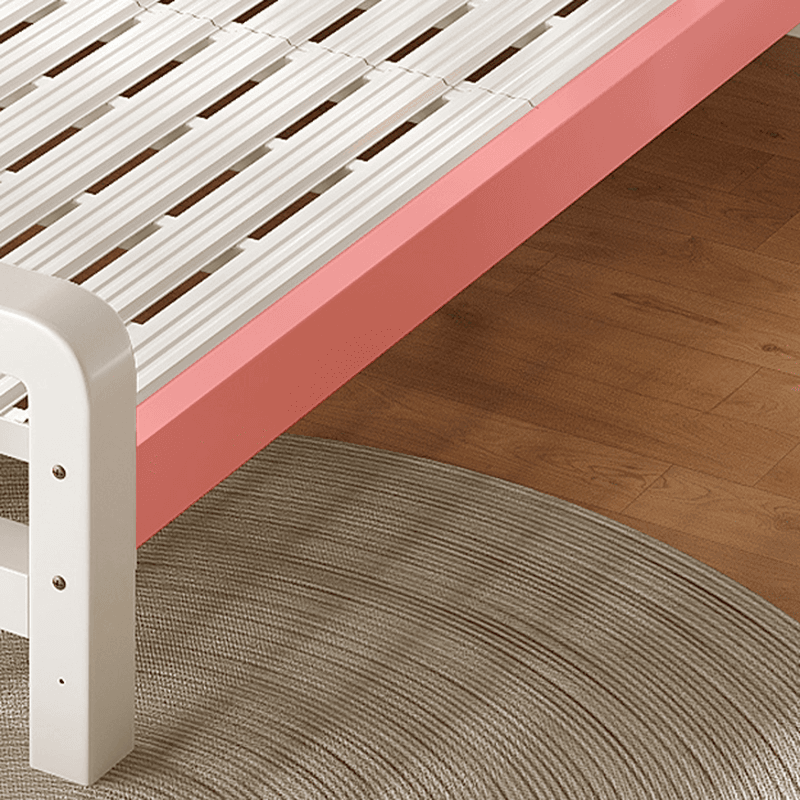 Solid Color Steel Slat Bed for Living Room - image 6