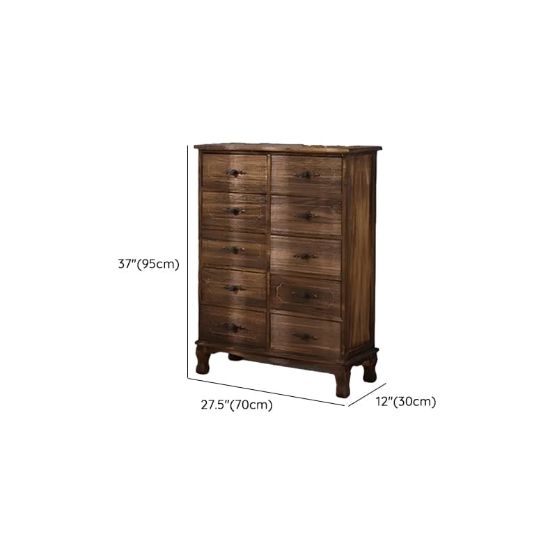 Retro Parlor Standalone Accent Chest with Reclaimed Wood - image 22