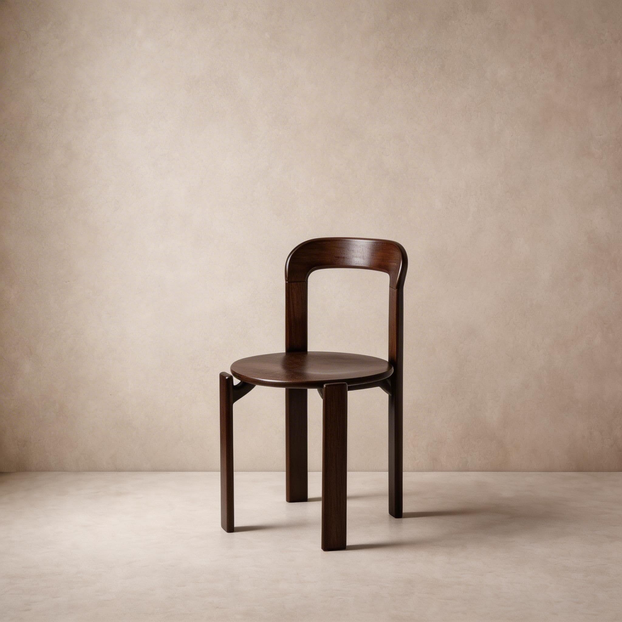Scandinavian Natural Wood Armless Kitchen Chair 15.3inch Wide Non-Swivel 1 Piece - image 32