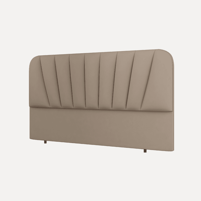 Simplistic Style Panel Headboard in Lumber with No Distressing, Rectangular Shape for Queen/Full/Twin XL Bed, Featuring Sponge Upholstery Fill and Standard Height - image 3