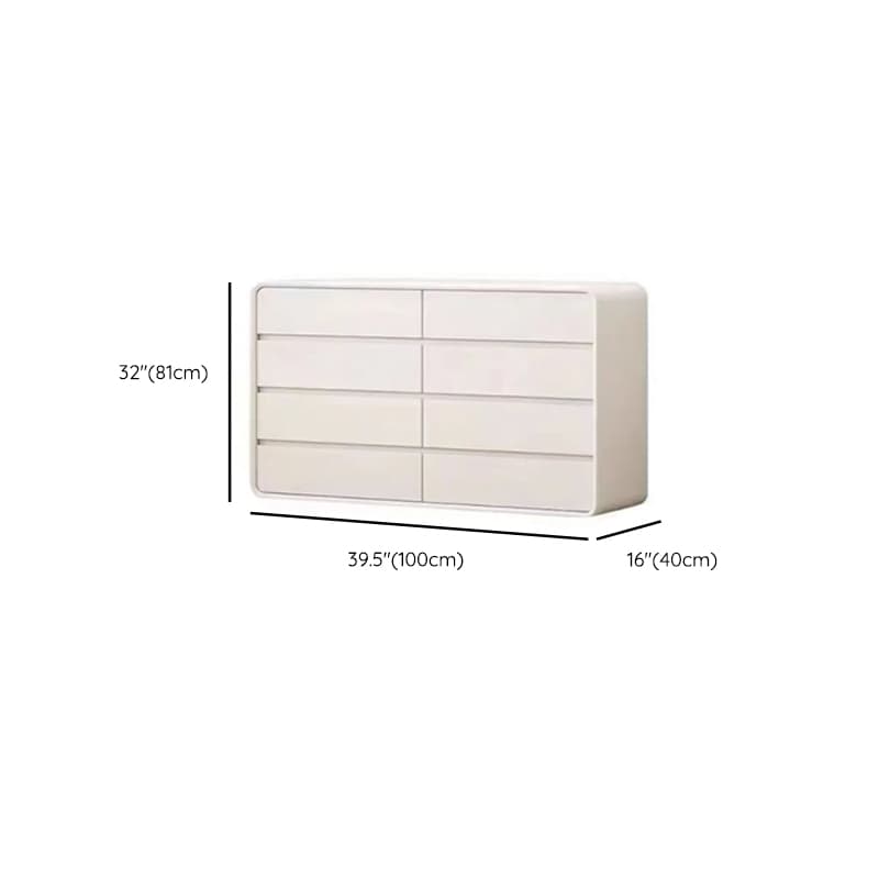Simplistic White Horizontal/Vertical Reclaimed Wood Double Dresser/Lingerie Chest/Bachelor Chest with 6 Drawers/10 Drawers/8 Drawers - image 9
