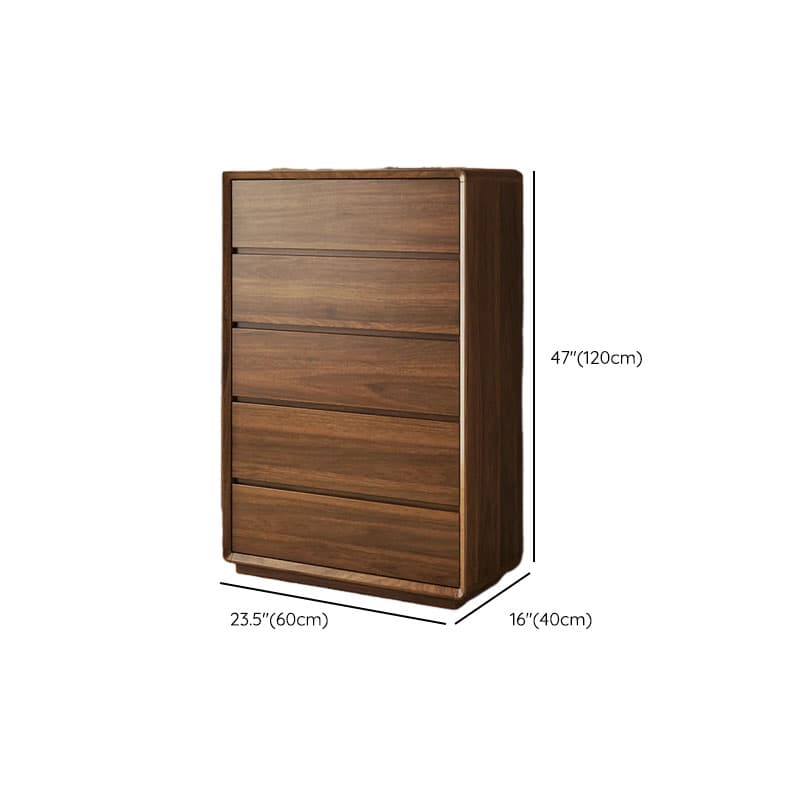 Cocoa Simple Double Dresser/Bachelor Chest Oak Wood with 8/6/5 Drawers Horizontal/Vertical - image 12