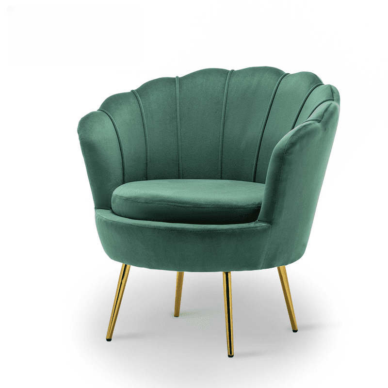 Magenta/Olive Green/Cerulean Single Sofa/Loveseat with Sloped Arms Sitting Room - image 19