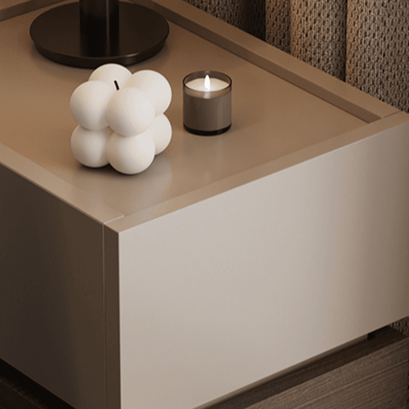 Organic Modern Nightstand With Drawer Organization featuring 2 Drawers and Composite Wood Countertop - image 13