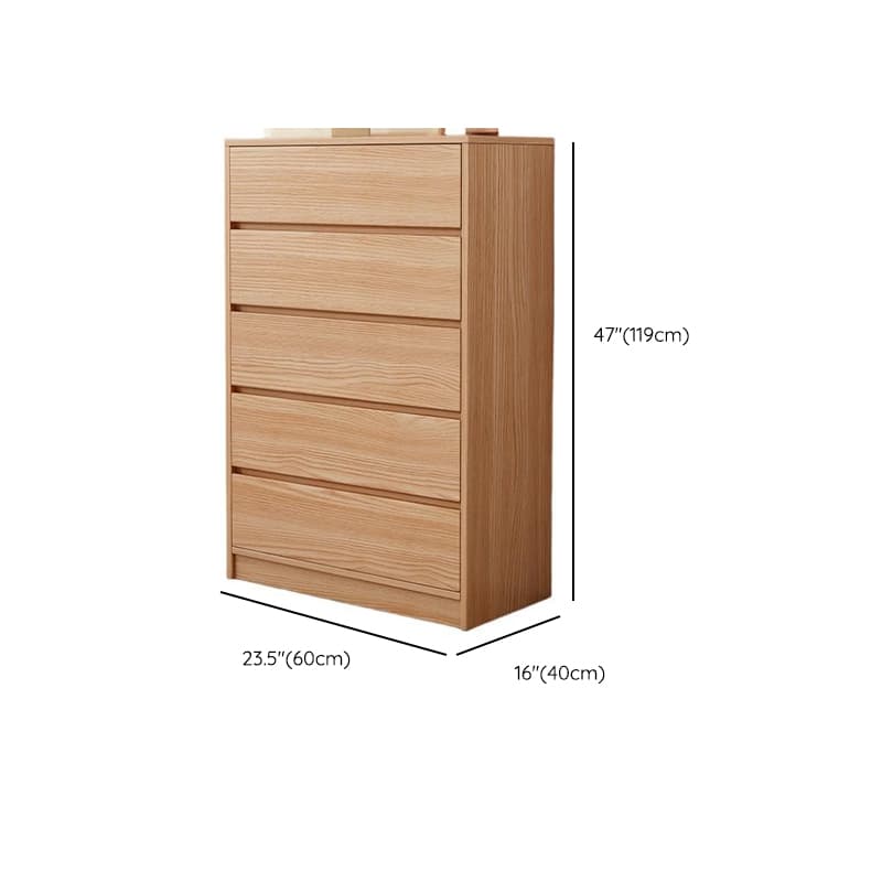 Natural Simplistic Natural Wood Double Dresser/Bachelor Chest/Lingerie Chest with 6/8/5 Drawers in Horizontal/Vertical Orientation - image 18
