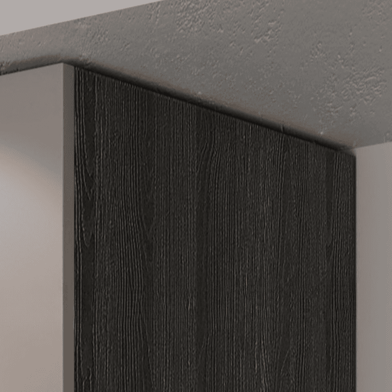Sand Minimalist Laminate Cabinet Armoire with Soft Close Drawer, Soft Close Door, Interior Shelves, and Clothing Rod - image 5