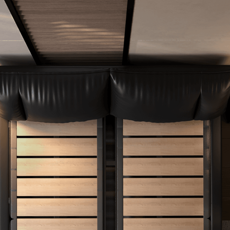 Solid Color Storage Bed/Platform Bed with Down Upholstery for Bedroom - image 4