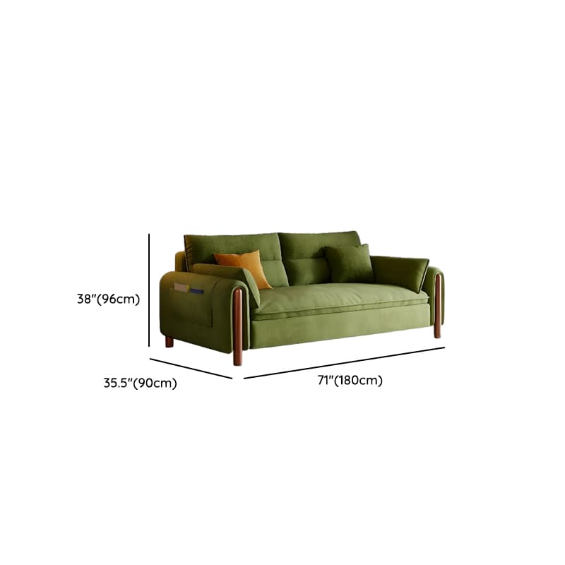 Straight/L-Shape Olive Green Sofa/Corner Sectional with Horizontal/Left Orientation - image 11