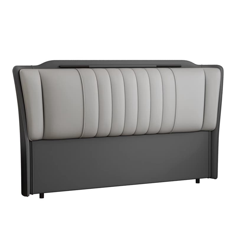 Modish No Distressing Pine Wood Panel Headboard with Rectangle Shape for Full/Queen Bed, Featuring Sponge Upholstery Fill and Standard Height - image 8