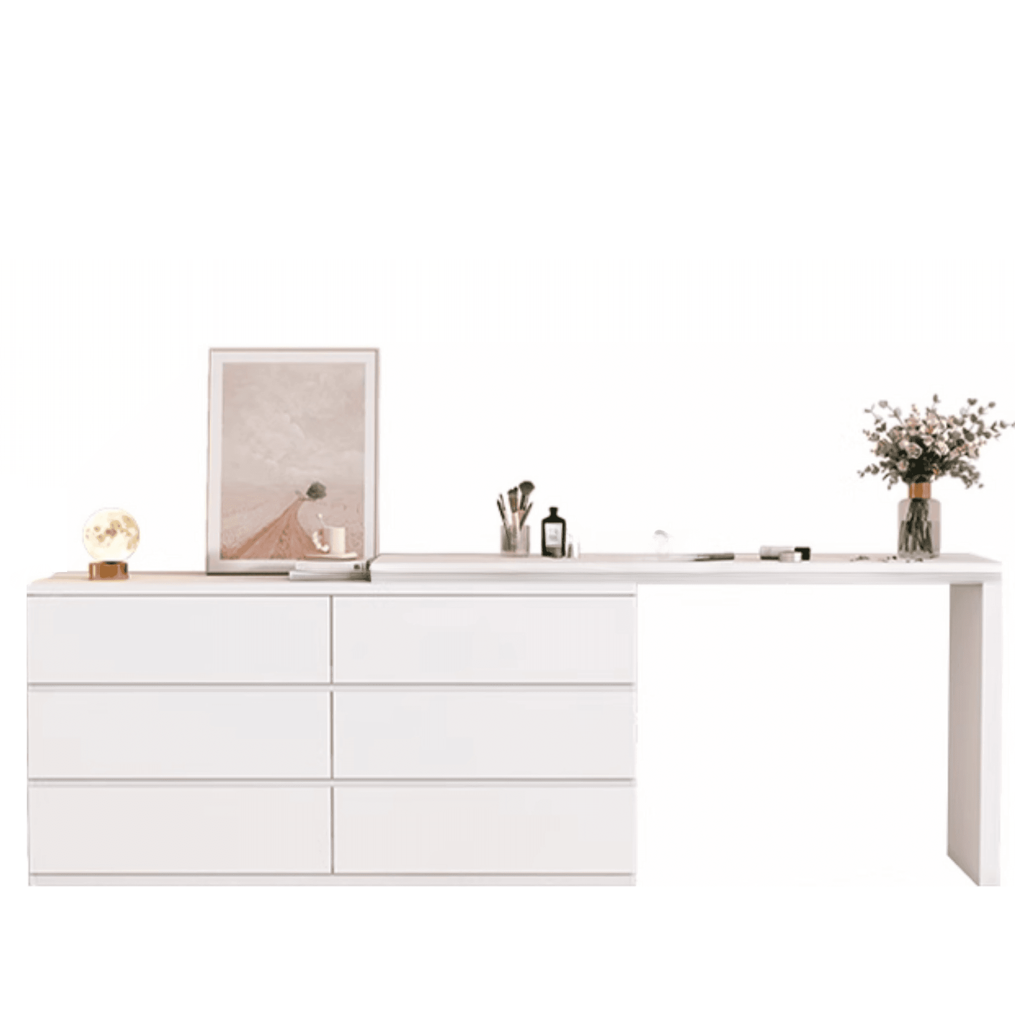 4 Tiers/3 Tiers/5 Tiers Cube Console Dresser/Lingerie Chest for Entry in a Scandinavian Style - image 6