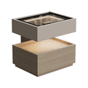 Color Beige/Wood