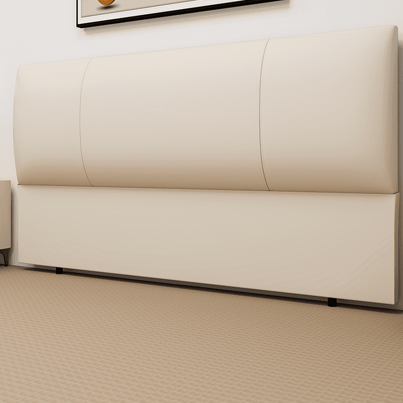 Simplistic Style Panel Headboard in Natural Wood with No Distressing, Rectangular Shape for Queen/Full/Twin XL Bed, Featuring Sponge Upholstery and Standard Height - image 8