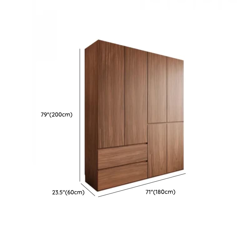 Acorn Minimalist Laminate Independent Wardrobe Closet with Soft Close Drawer, Soft Close Door, and Interior Shelves - image 13