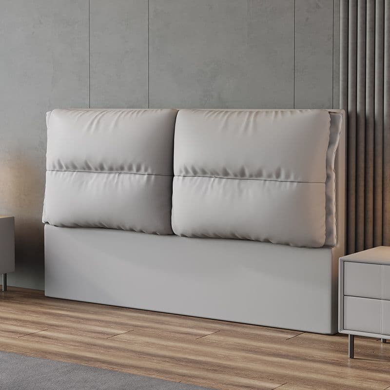 Trendy Panel Headboard in Laminate with No Distressing, Rectangle Shape for King/Queen/Full Bed, Featuring Sponge Upholstery and Standard Height - image 5