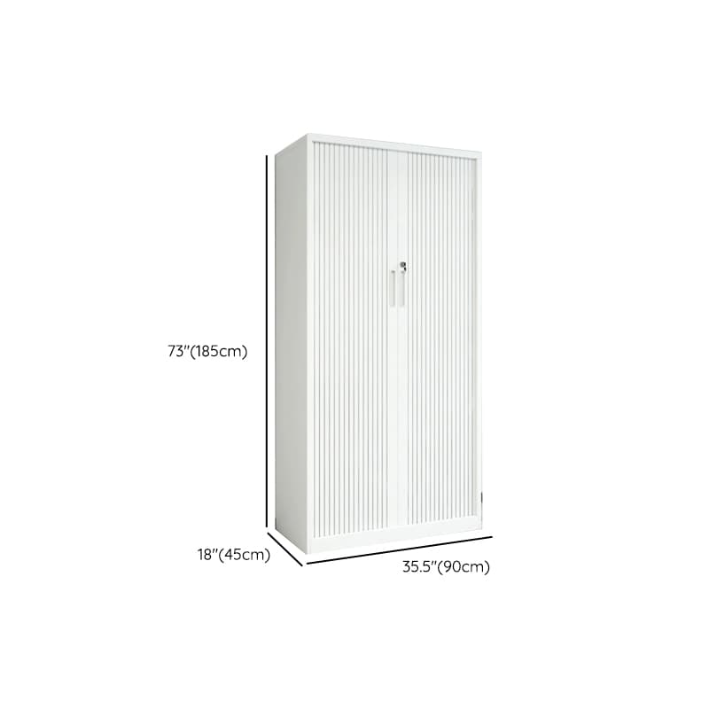 Steel Self-supporting Lockable Accent Cabinet with Sliding Door - image 20